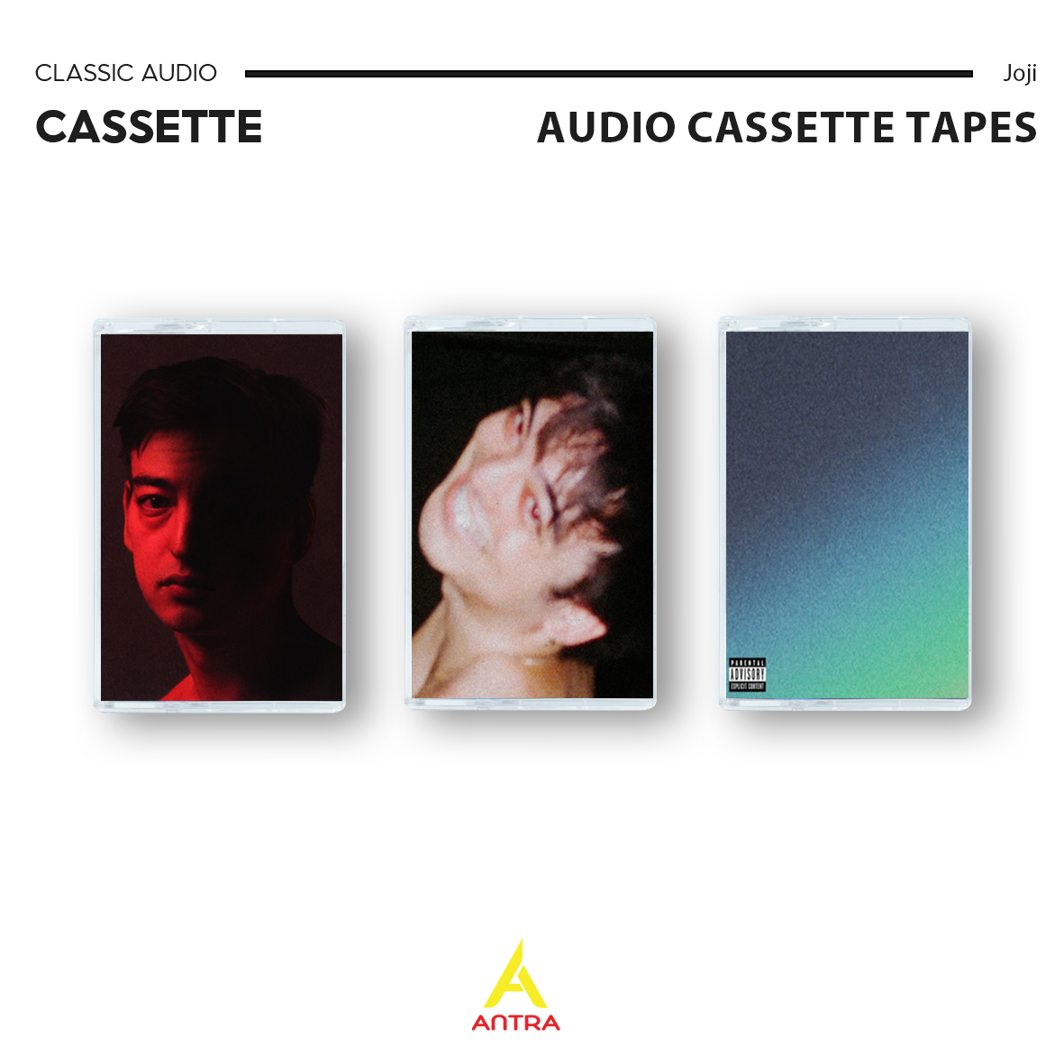 Joji Cassette Tape Collection – Retro Hand-Recorded Mixtapes