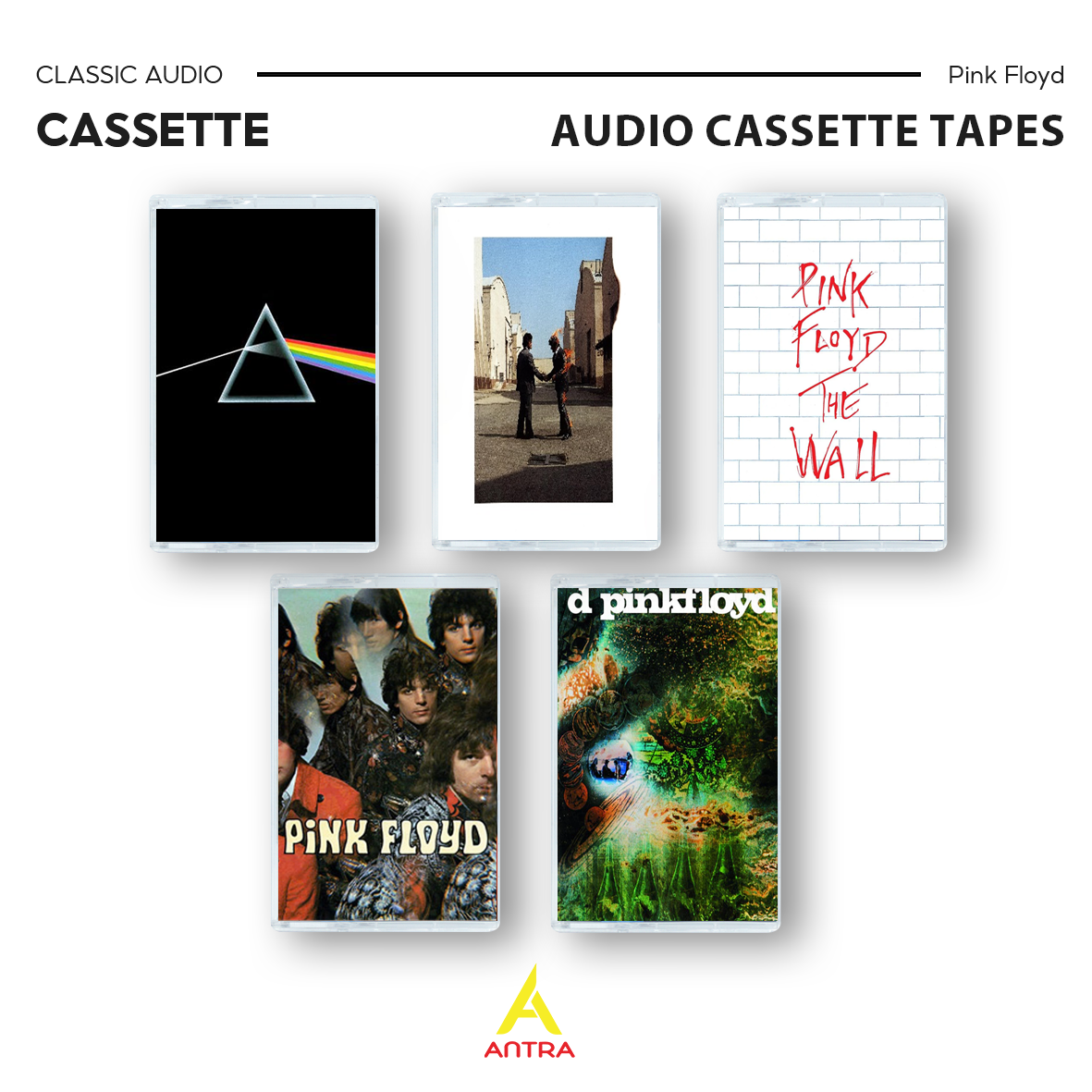 Pink Floyd Cassette Collection – Psychedelic & Progressive Rock Classics