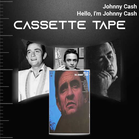 Johnny Cash Cassette Collection | Vintage Country & Folk Retro Mixtape Set