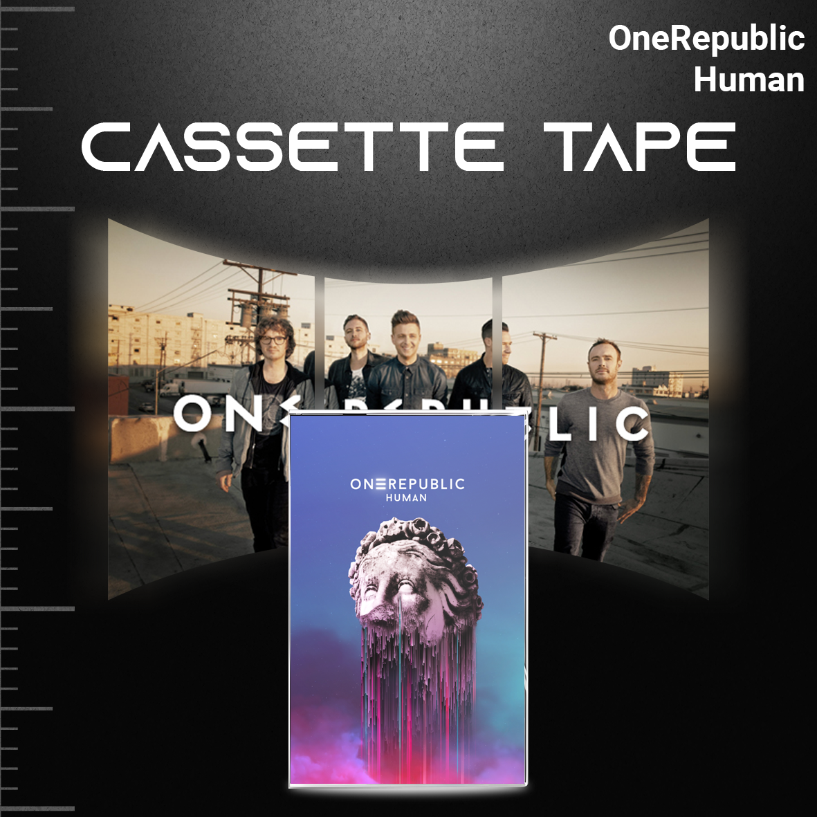 OneRepublic Cassette Tape Collection – Waking Up, Oh My My & Human – Pop Rock & Alternative Retro Tapes
