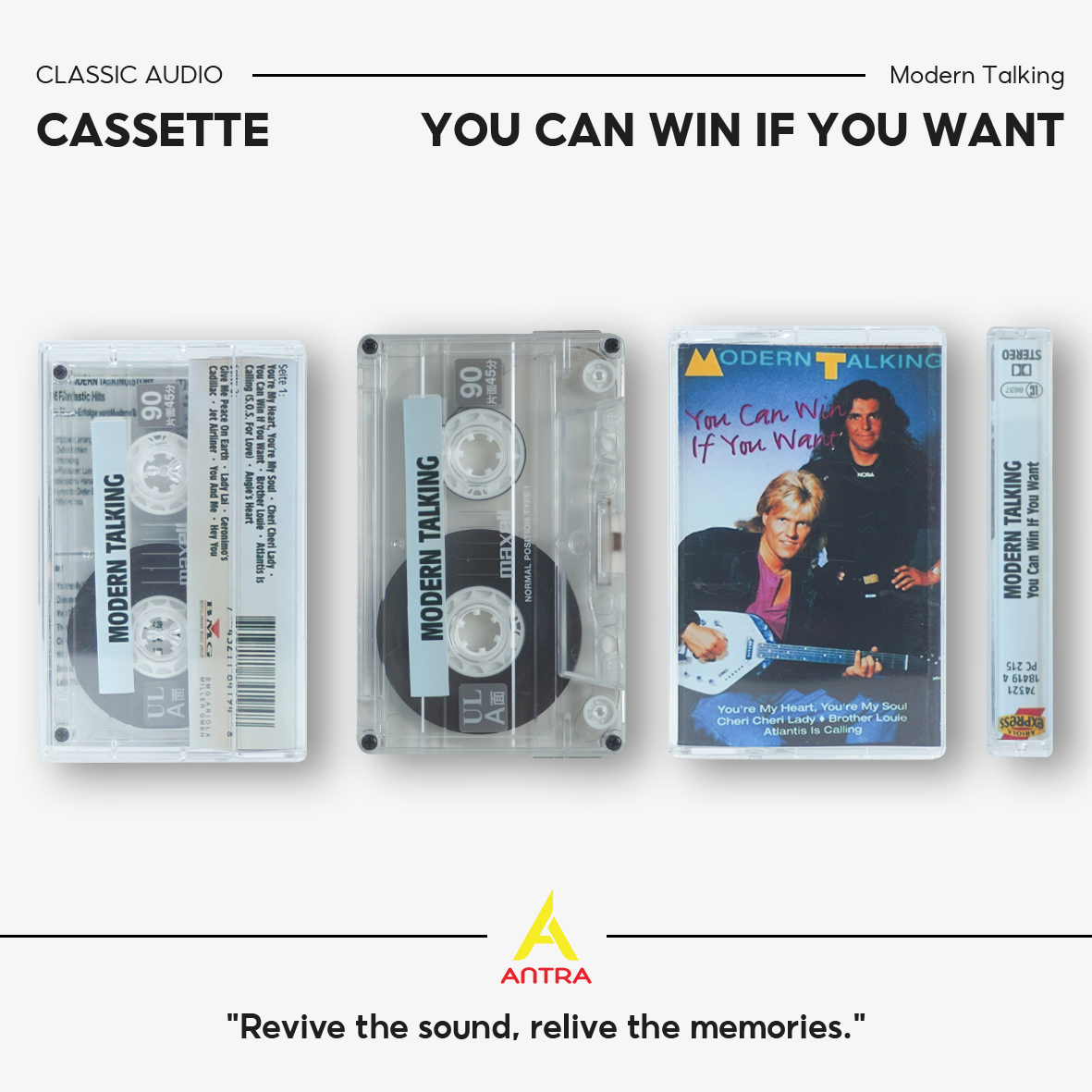 Modern Talking Cassette Collection – Iconic 5-Album Set