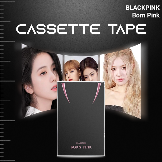BLACKPINK Cassette Tape Collection – Retro Hand-Recorded KPop Mixtapes for Collectors & Fans