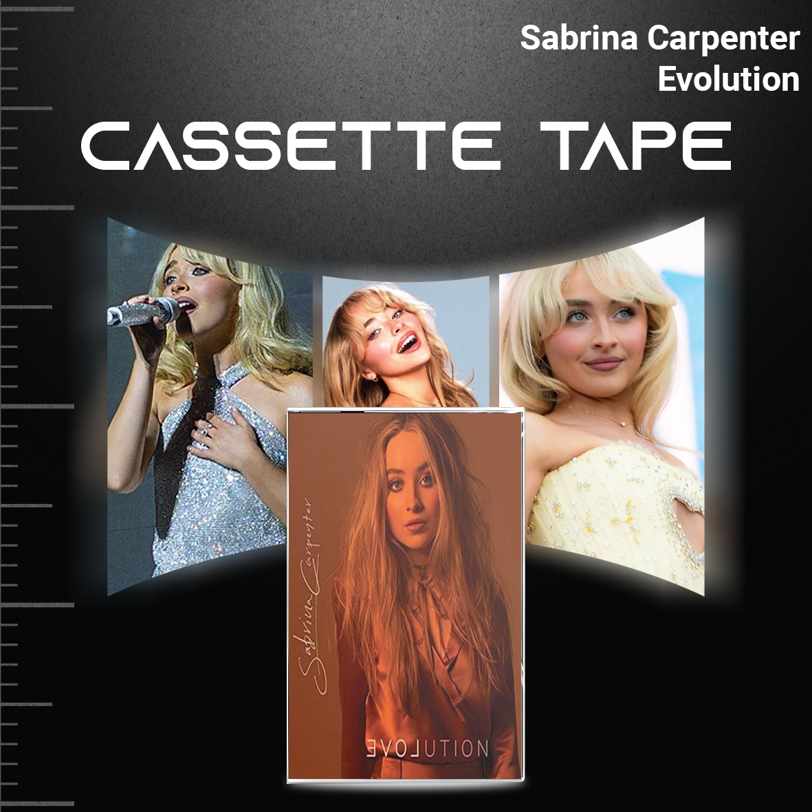 Sabrina Carpenter Cassette Tape Collection – Retro Pop & Indie Pop Vintage Bundle