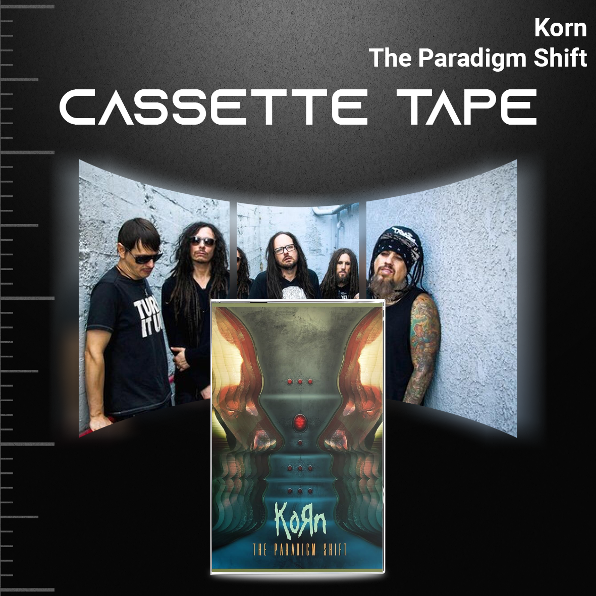 Korn Retro Cassette Tape Set – Vintage Nu-Metal Collectible Mixtape Collection