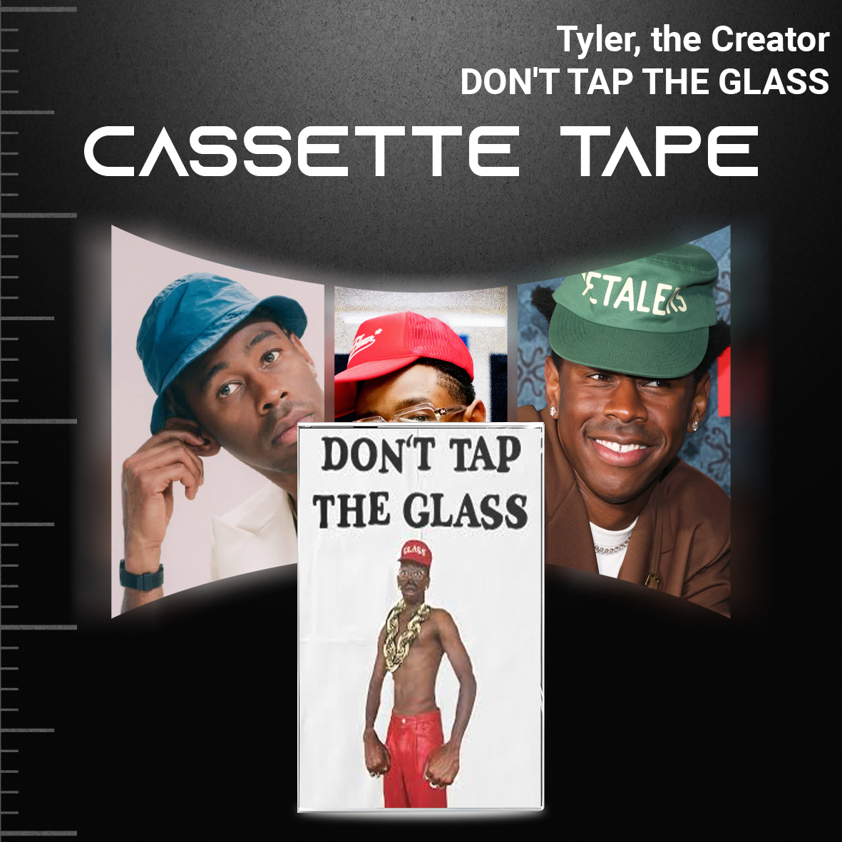 Tyler, The Creator Retro Cassette Tape Collection – Hand-Recorded Hip Hop & Alternative Rap Mixtape Set