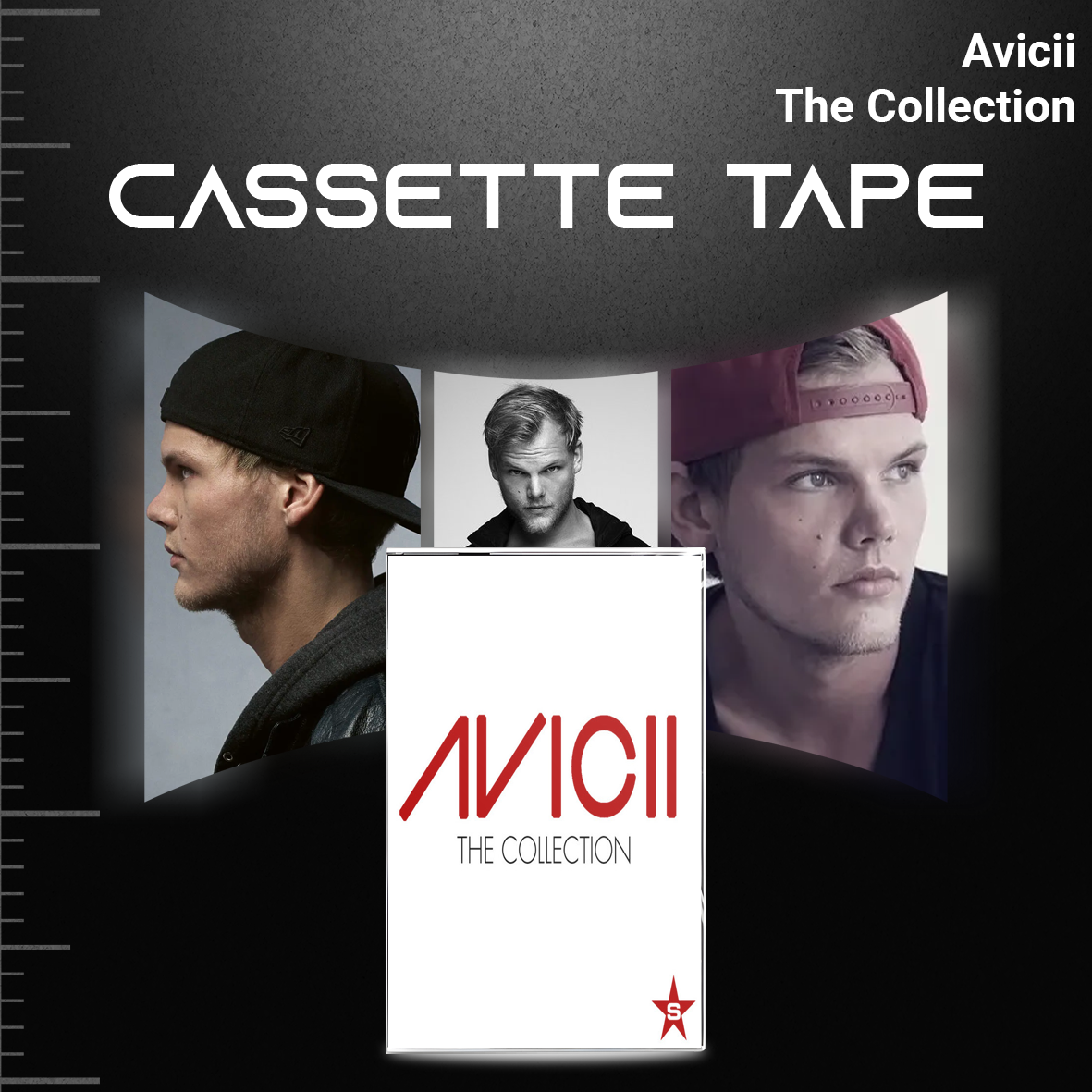 Avicii Cassette Tape Collection – True, Stories, Tim, The Collection, Strictly Miami – EDM & Progressive House