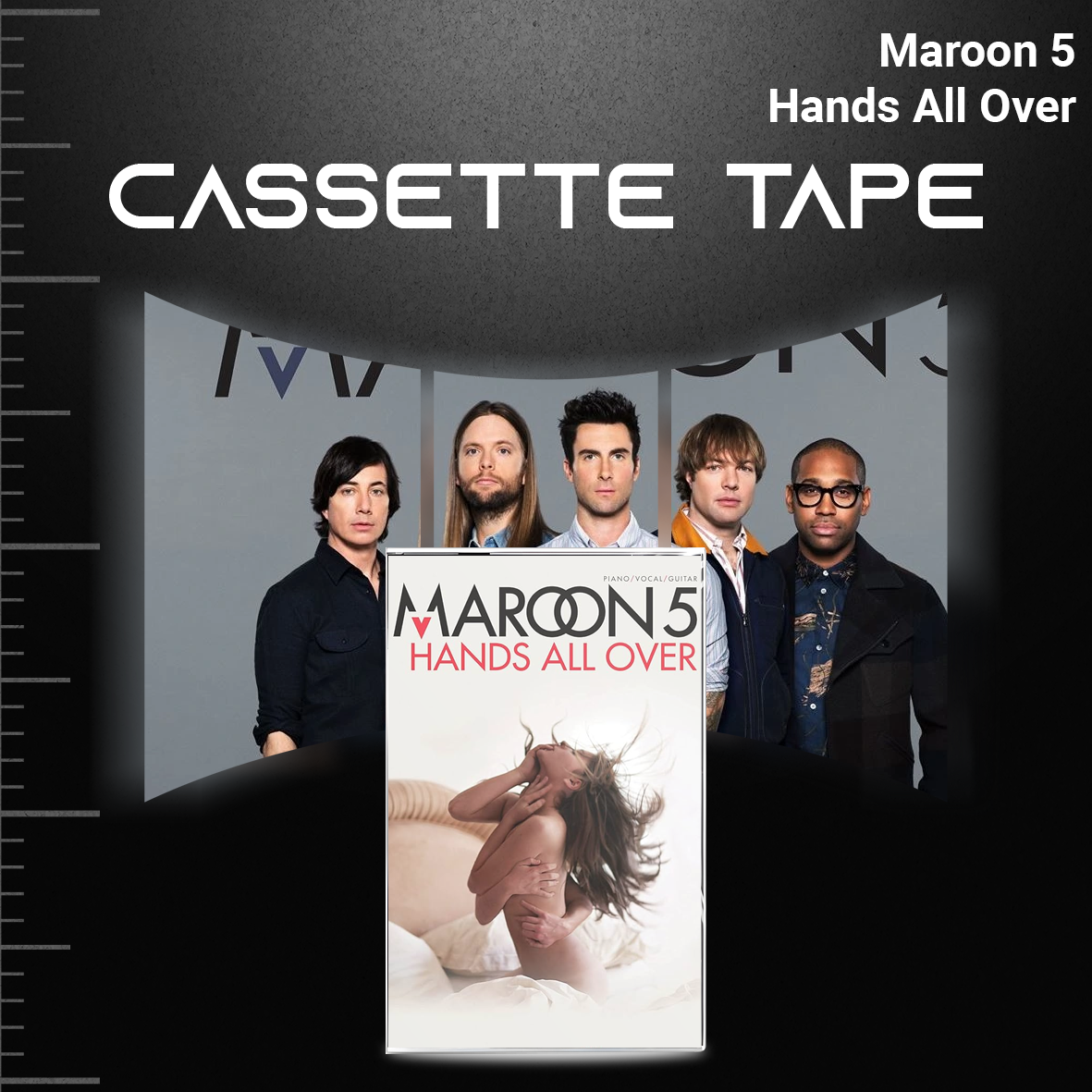 Maroon 5 Cassette Collection – Songs About Jane, It Won’t Be Soon Before Long, Hands All Over & Overexposed