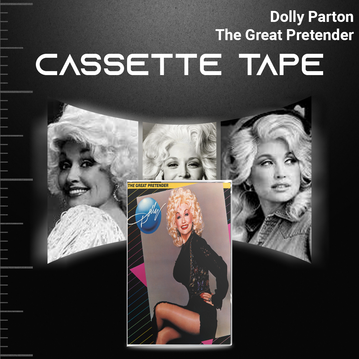 Dolly Parton Cassette Tape Collection – Greatest Hits, Straight Talk, The Great Pretender & Rare Early Recordings – Country Music Set