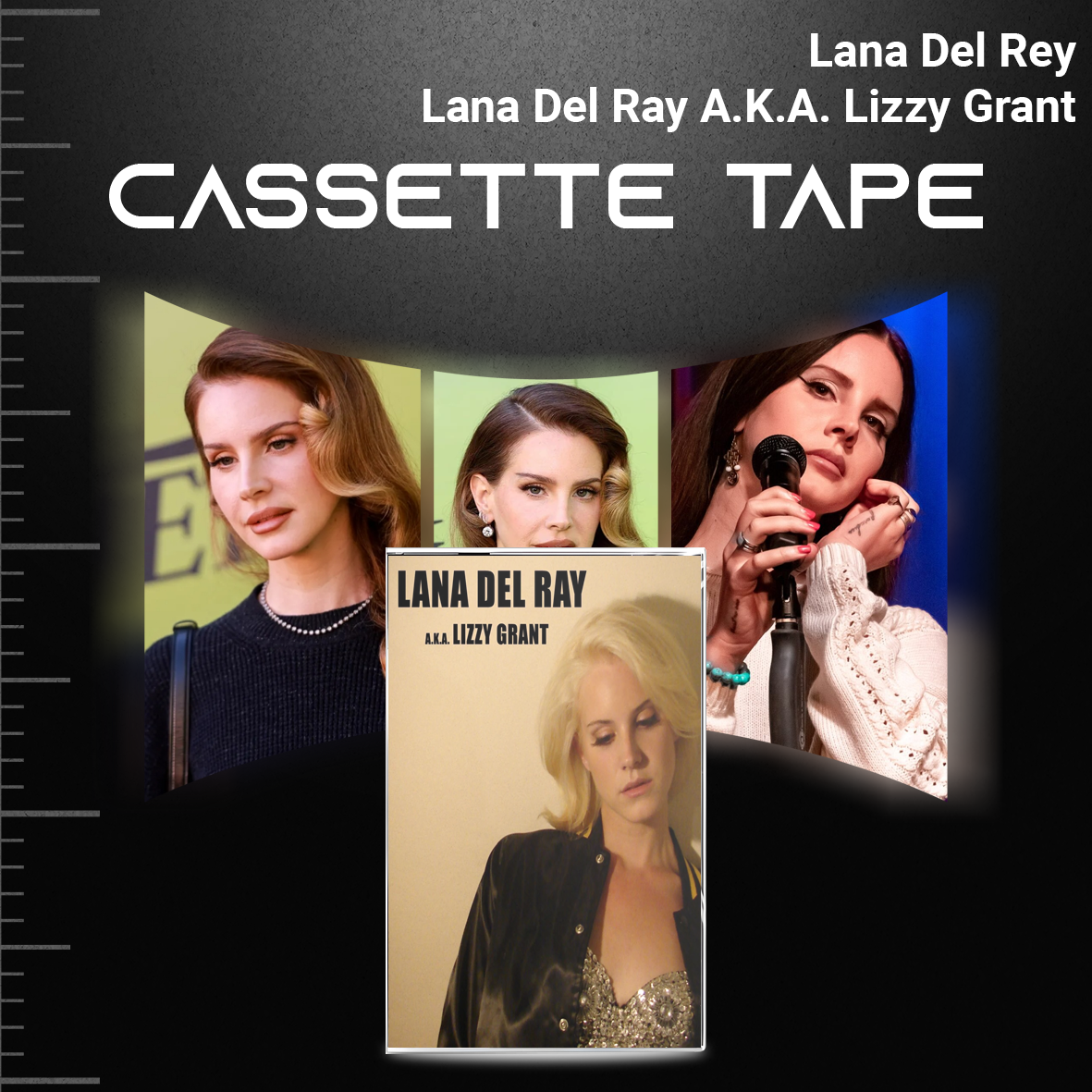 Lana Del Rey Retro Cassette Tape Collection – Born to Die, Ultraviolence, Honeymoon & Lizzy Grant – Indie Pop & Dream Pop