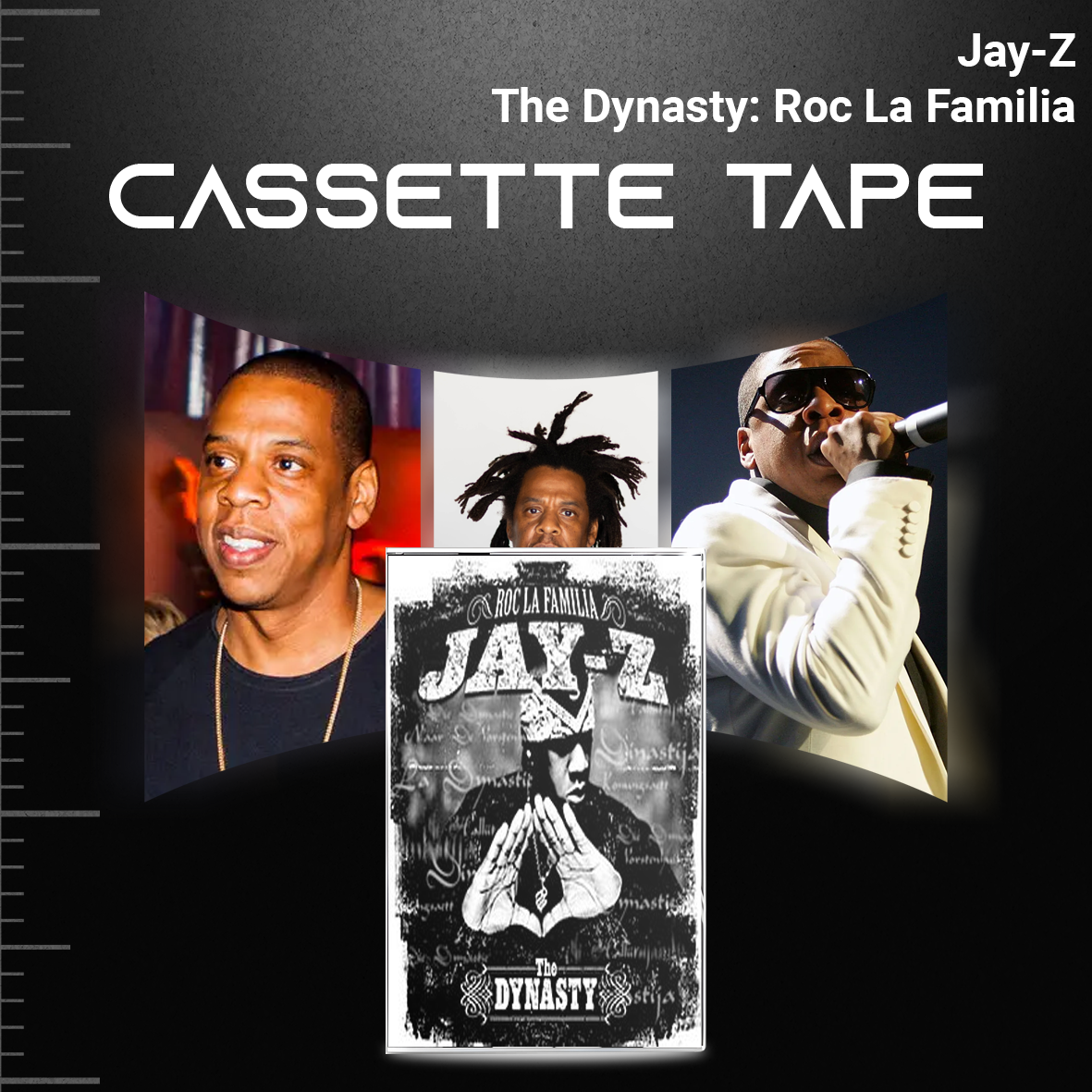 Retro Jay-Z Cassette Collection | Vintage Hip Hop Mixtape Set for Collectors