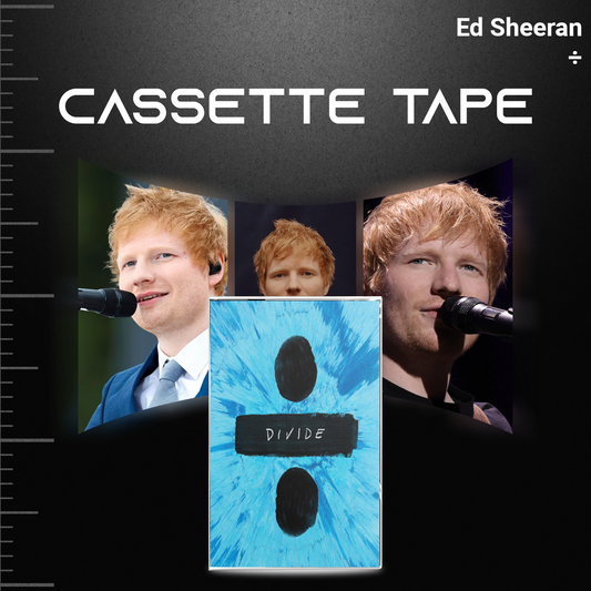Ed Sheeran Cassette Collection – Divide, D Play, Subtract & No.6 Collaborations Project – Pop & Acoustic Mixtape Set