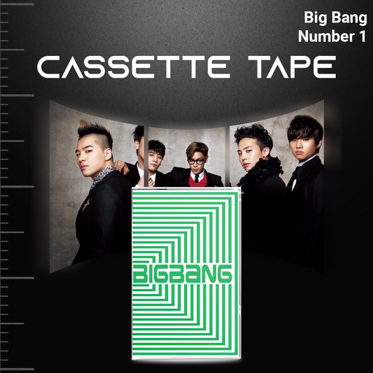 BigBang Cassette Tape Collection – Retro Hand-Recorded KPop Mixtapes for Collectors