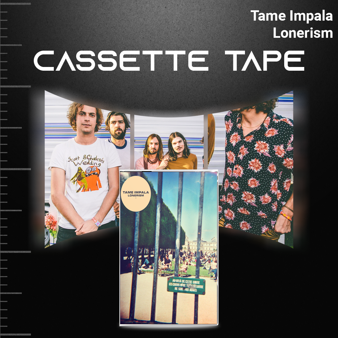 Tame Impala Retro Cassette Tape Collection – Vintage Mixtapes for Collectors & Psychedelic Rock Fans