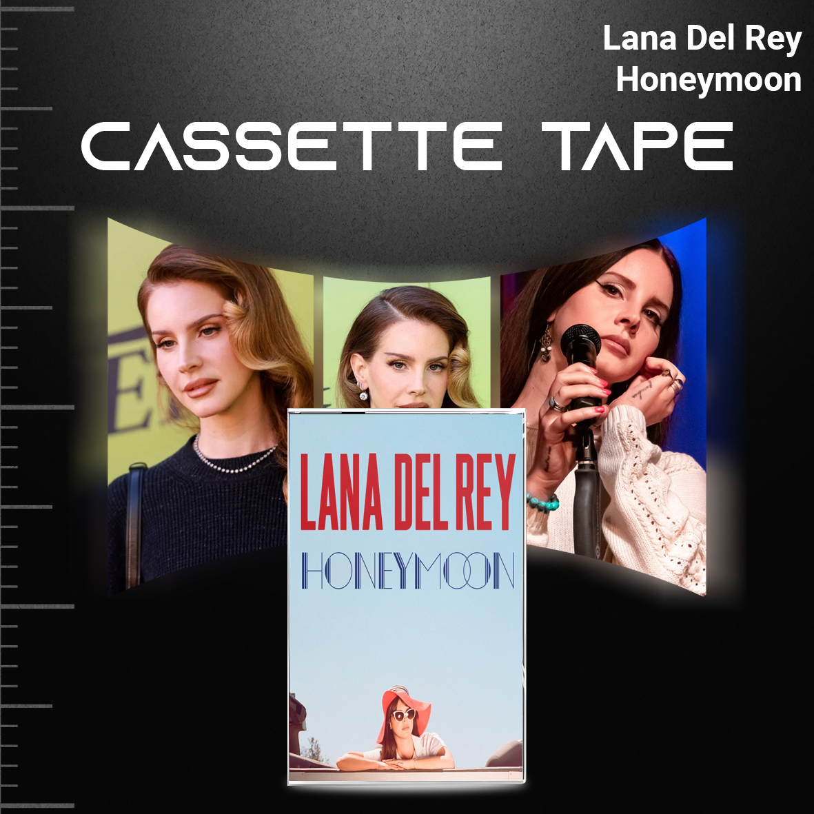 Lana Del Rey Retro Cassette Tape Collection – Born to Die, Ultraviolence, Honeymoon & Lizzy Grant – Indie Pop & Dream Pop