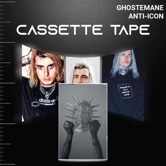 Ghostemane Vintage Cassette Tape Collection – Hand-Recorded Industrial Rap, Metal & Dark Trap Mixtape Set