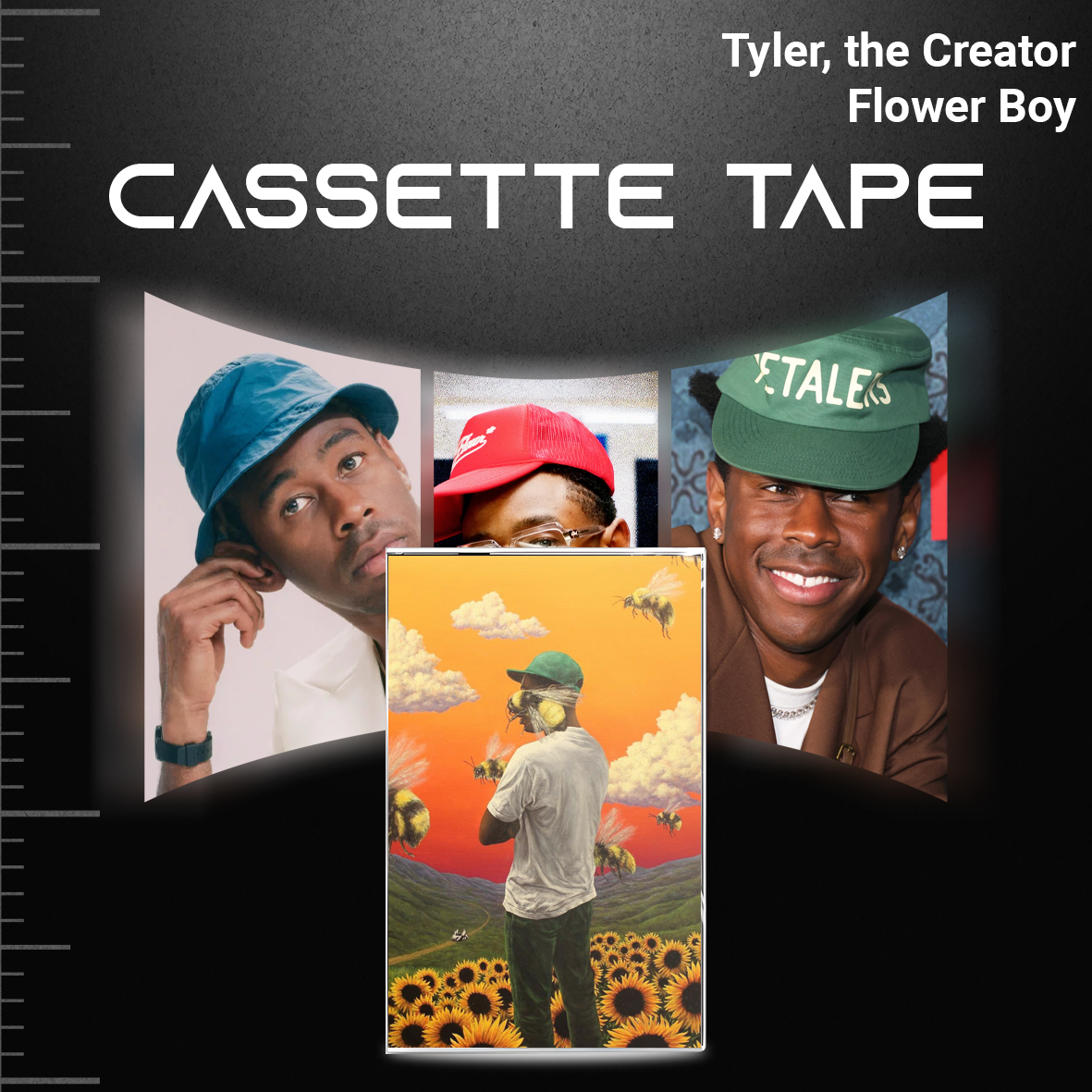 Tyler, The Creator Cassette Tape Collection – Hand-Recorded Hip Hop & Alternative Rap Mixtape Set