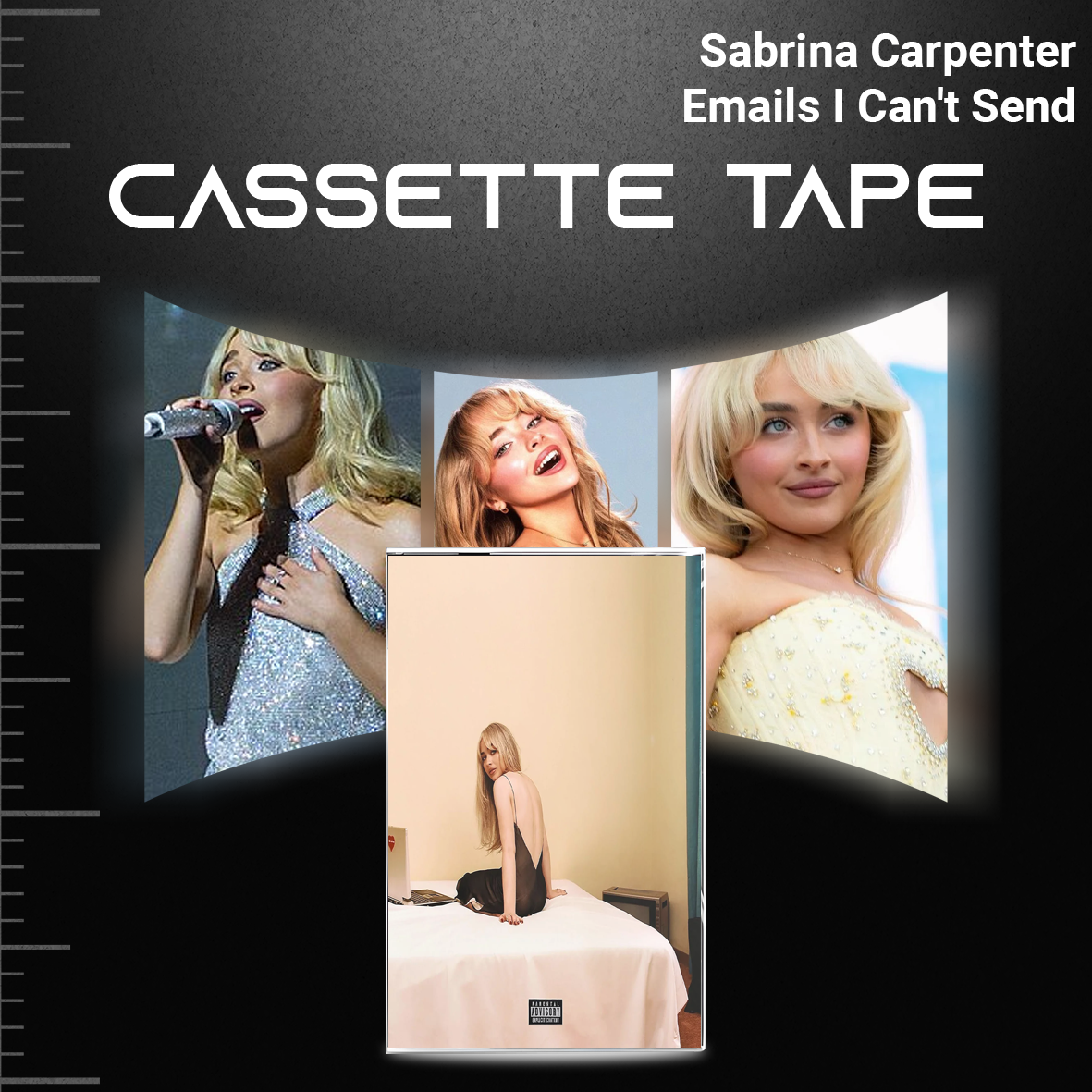 Sabrina Carpenter Cassette Tape Collection – Retro Pop & Indie Pop Vintage Bundle