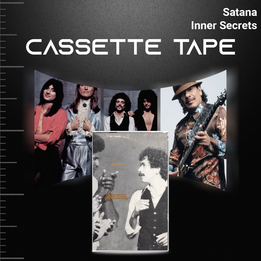 Santana Retro Vintage Cassette Tape Collection – Hand-Recorded Collectible Mixtapes for Tape Deck Lovers