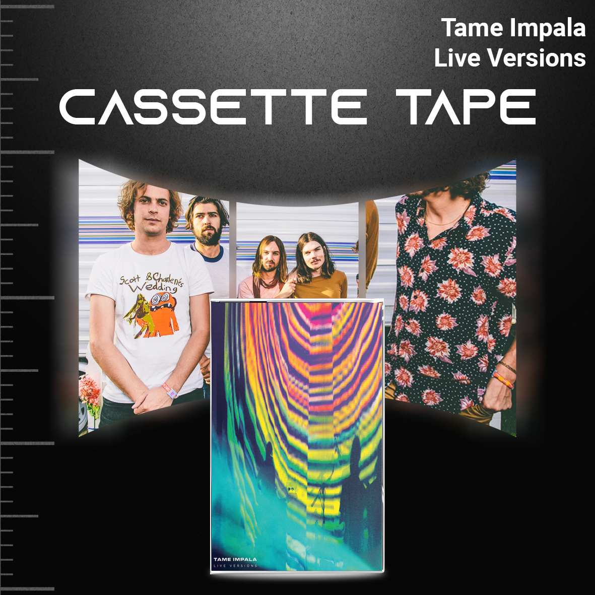 Tame Impala Retro Cassette Tape Collection – Vintage Mixtapes for Collectors & Psychedelic Rock Fans