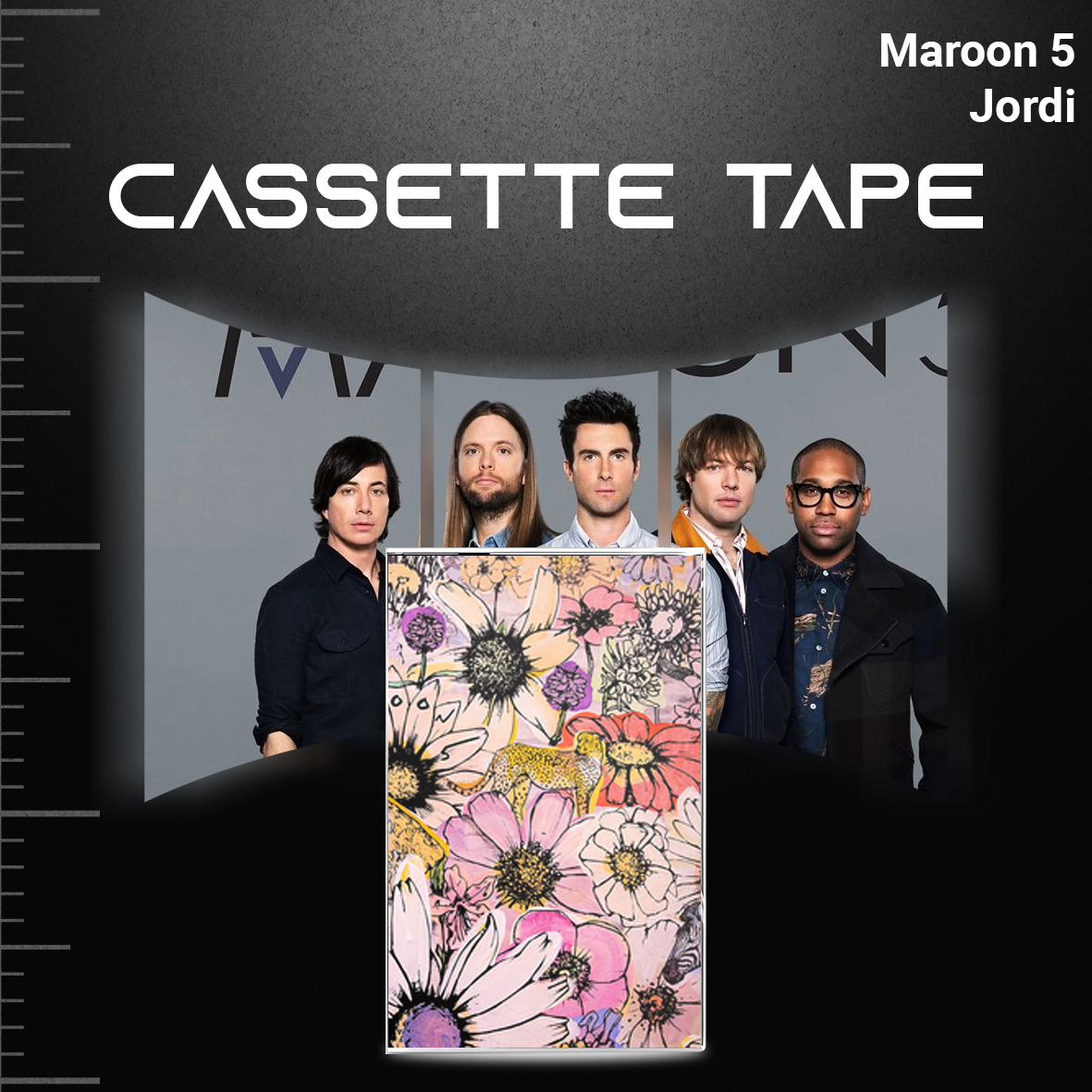 Maroon 5 Cassette Tapes – V, Red Pill Blues, Jordi & JORDI (Deluxe Butterfly Edition)
