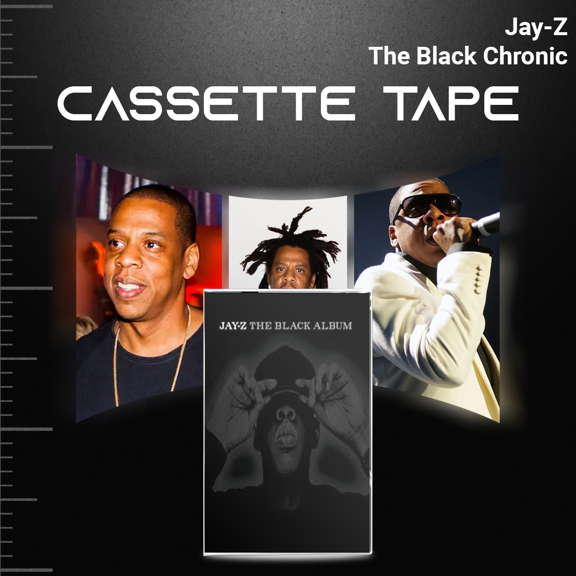 Retro Jay-Z Cassette Collection | Vintage Hip Hop Mixtape Set for Collectors