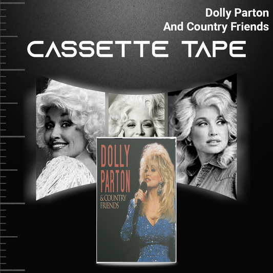 Dolly Parton Cassette Collection – Little Sparrow, Dumplin’ Soundtrack, Rockstar & Country Friends – Country Music Set