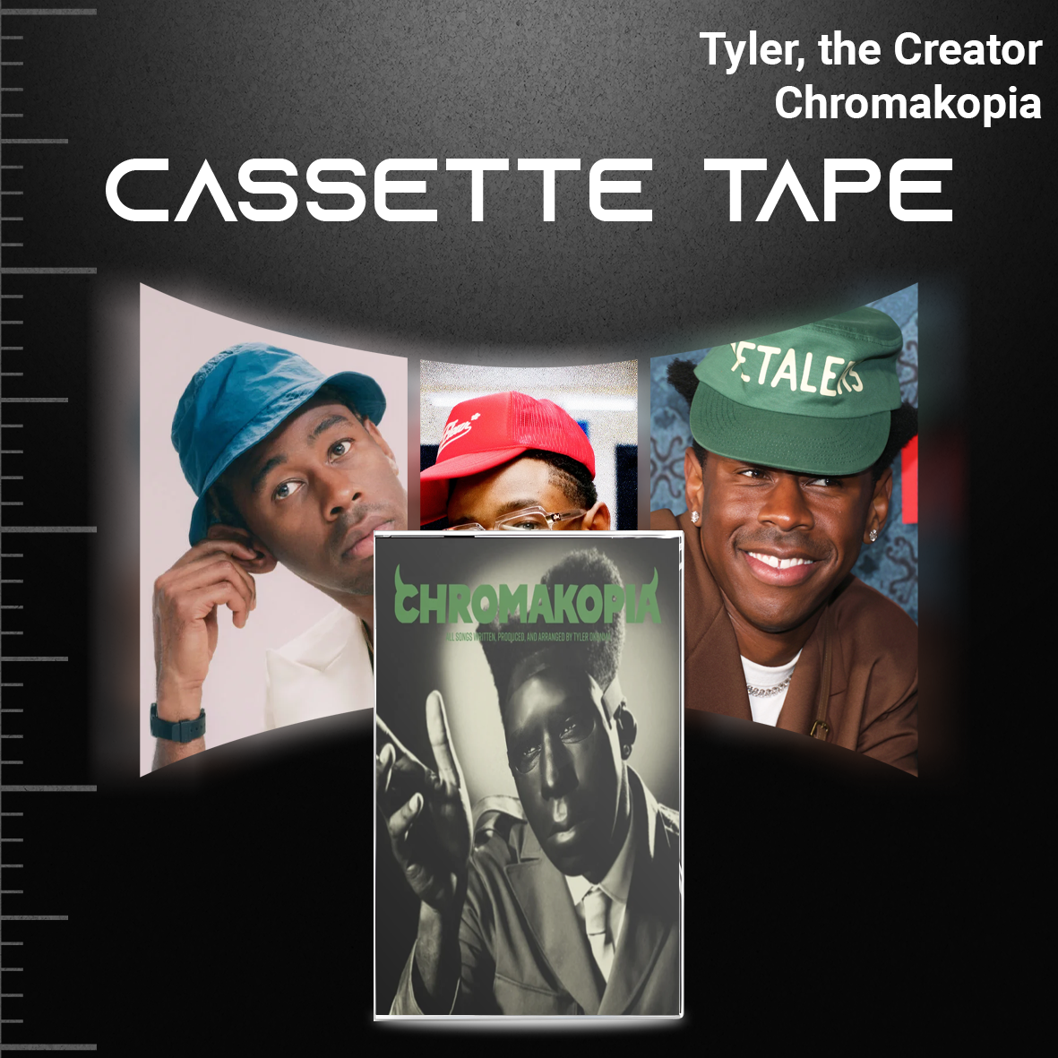 Tyler, The Creator Cassette Tape Collection – Hand-Recorded Hip Hop & Alternative Rap Mixtape Set