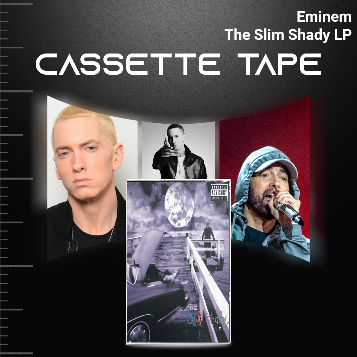 Eminem Retro Cassette Tape Collection – Hand-Recorded Hip Hop & Rap Mixtape Set