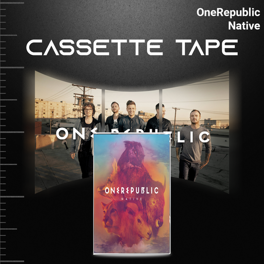 OneRepublic Retro Cassette Tape Collection – Dreaming Out Loud, Native & Artificial Paradise – Pop Rock & Alternative
