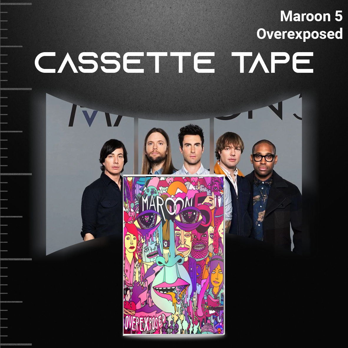 Maroon 5 Cassette Collection – Songs About Jane, It Won’t Be Soon Before Long, Hands All Over & Overexposed