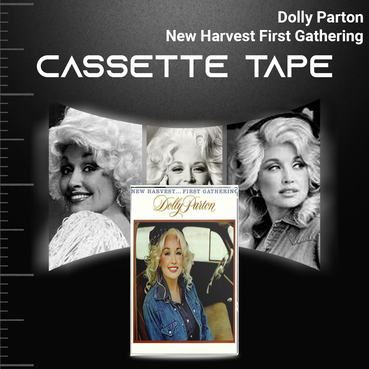 Dolly Parton Cassette Tape Collection – Greatest Hits, Straight Talk, The Great Pretender & Rare Early Recordings – Country Music Set