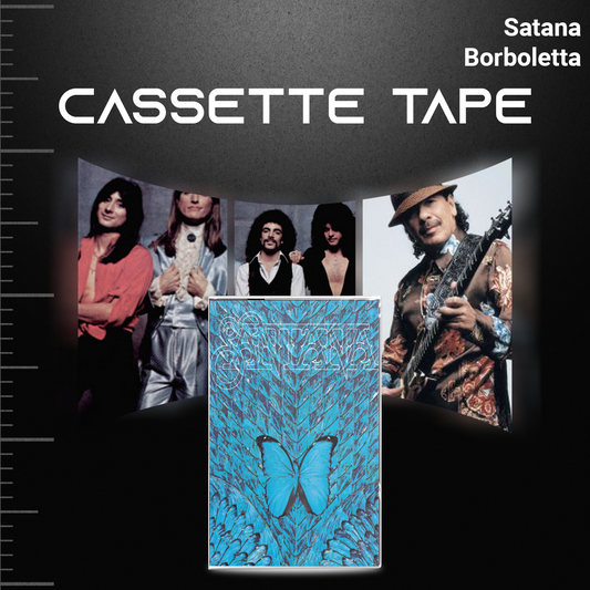 Santana Vintage Cassette Tape Set – Hand-Recorded Retro Mixtapes for Collectors & Analog Fans