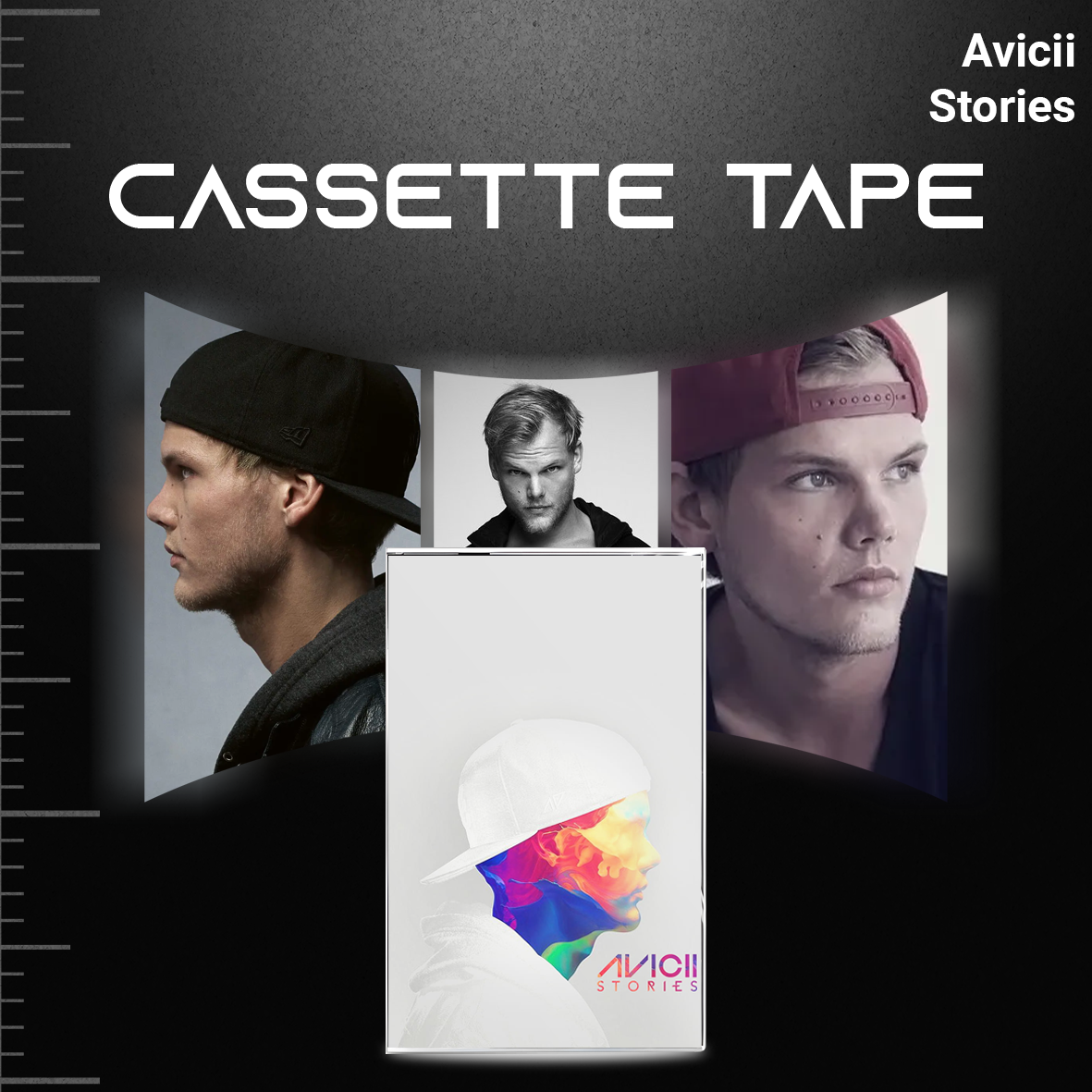 Avicii Cassette Tape Collection – True, Stories, Tim, The Collection, Strictly Miami – EDM & Progressive House