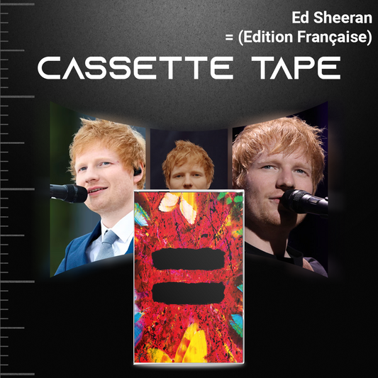 Ed Sheeran Cassette Collection – Equals, Tour Collection, 5 EPs & Jumpers for Goalposts – Pop & Acoustic Tape Set