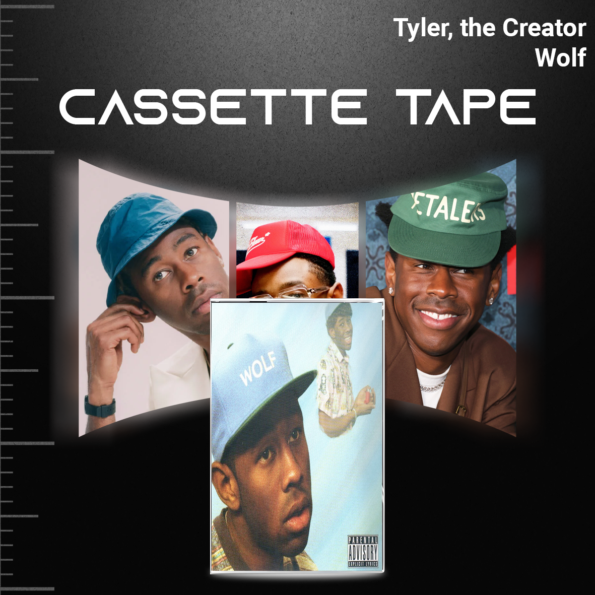 Tyler, The Creator Cassette Tape Collection – Hand-Recorded Hip Hop & Alternative Rap Mixtape Set