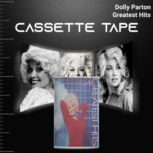 Dolly Parton Cassette Tape Collection – Greatest Hits, Straight Talk, The Great Pretender & Rare Early Recordings – Country Music Set