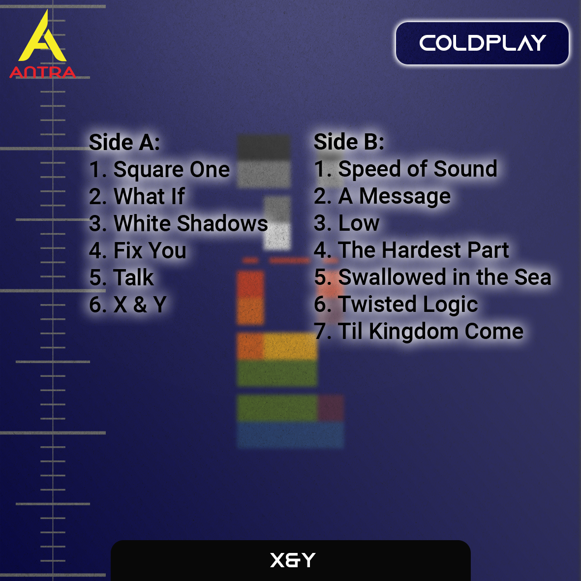 Coldplay Retro Cassette Collection – A Rush of Blood to the Head, X&Y, Mylo Xyloto & Everyday Life – Alternative Rock Set