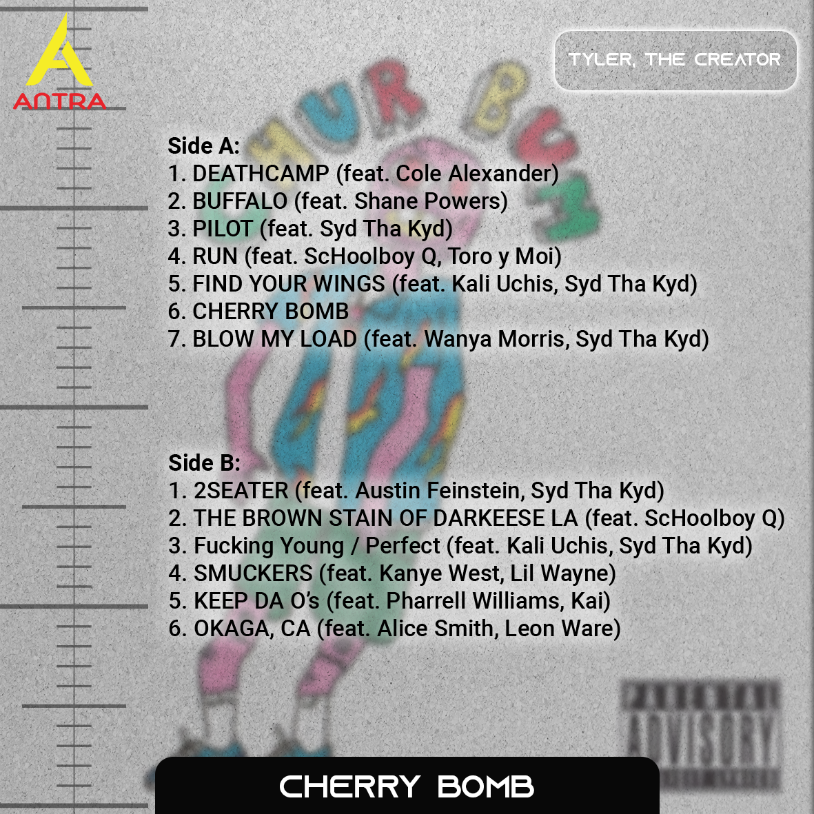 Tyler, The Creator Retro Cassette Tape Collection – Hand-Recorded Hip Hop & Alternative Rap Mixtape Set