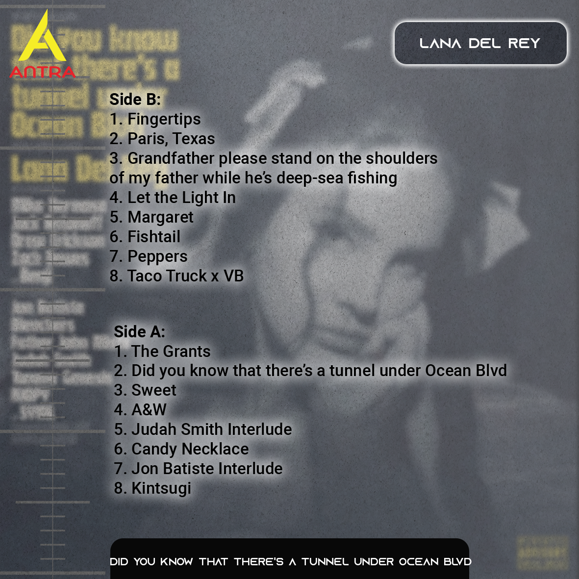 Lana Del Rey Retro Cassette Tape Collection – Hand-Recorded Indie Pop, Dream Pop & Alternative Mixtape Set
