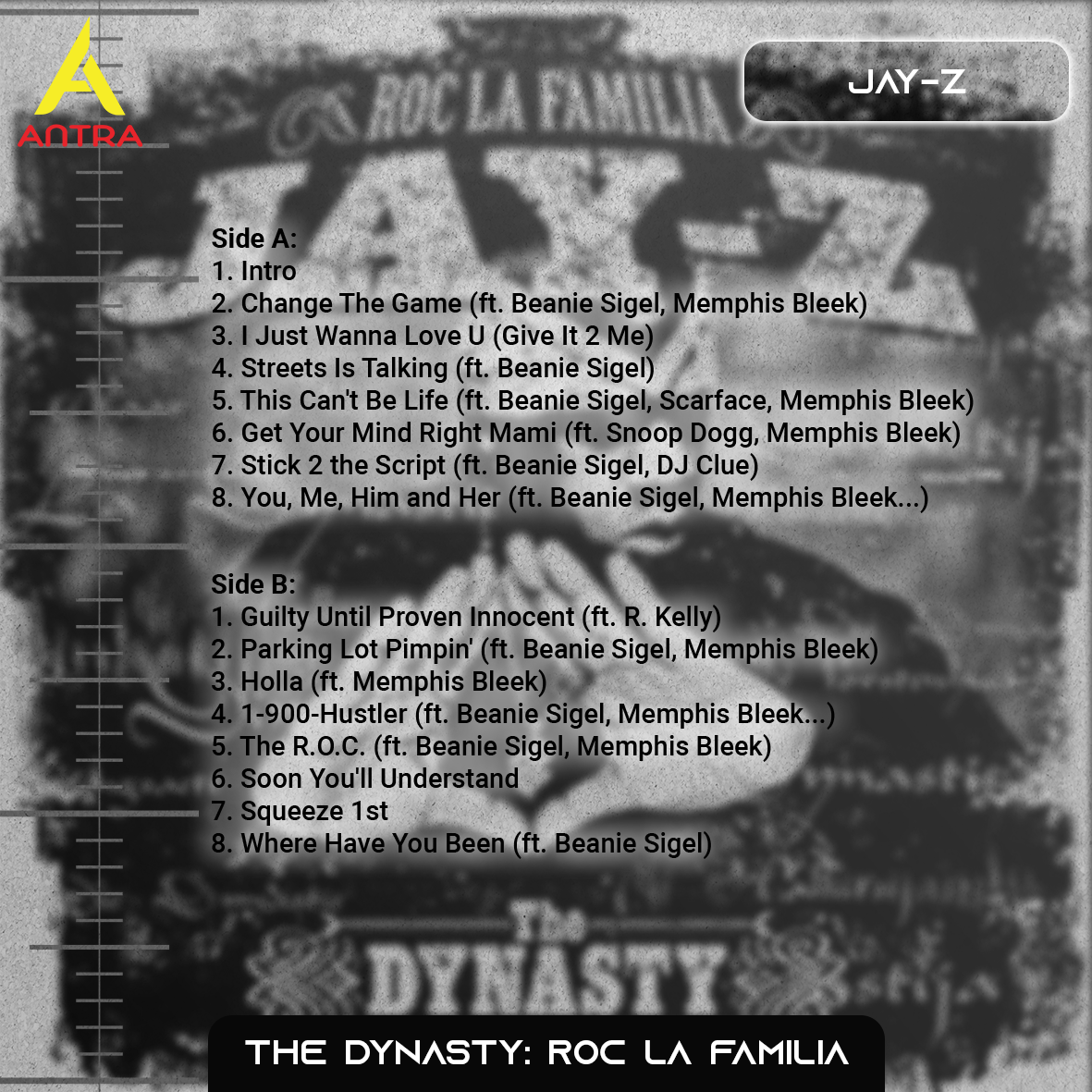 Retro Jay-Z Cassette Collection | Vintage Hip Hop Mixtape Set for Collectors
