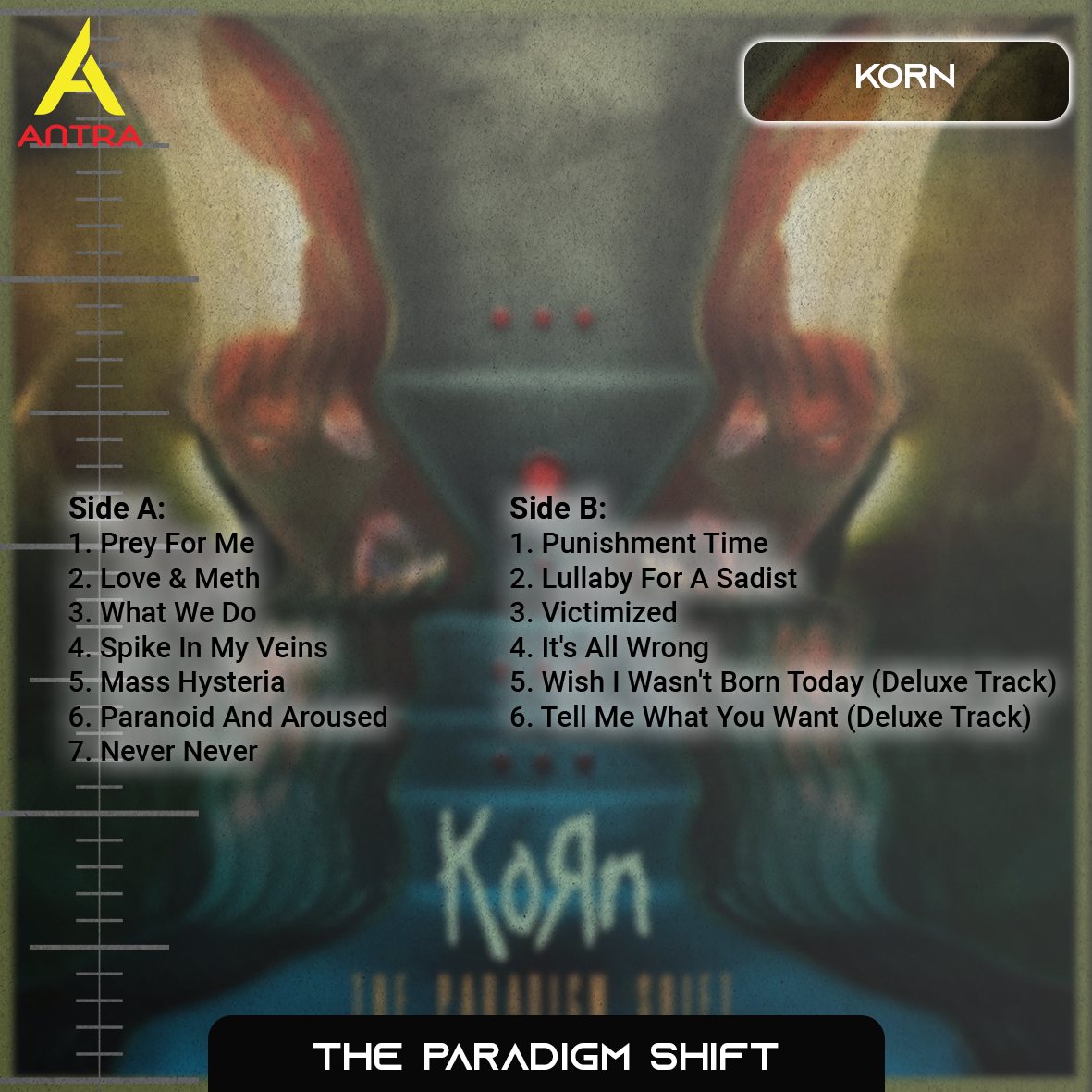 Korn Retro Cassette Tape Set – Vintage Nu-Metal Collectible Mixtape Collection