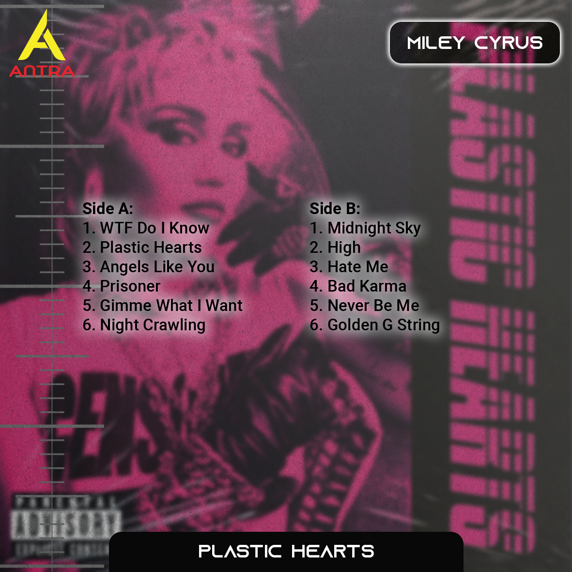 Miley Cyrus Vintage Cassette Tape Collection – Dead Petz, Younger Now, Plastic Hearts & Endless Summer Vacation