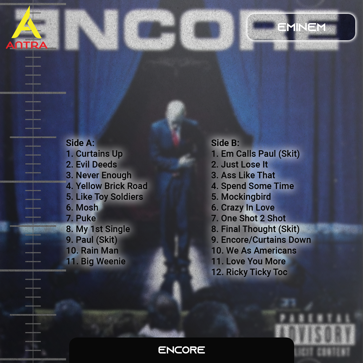 Eminem Retro Cassette Tape Collection – Hand-Recorded Hip Hop & Rap Mixtape Set