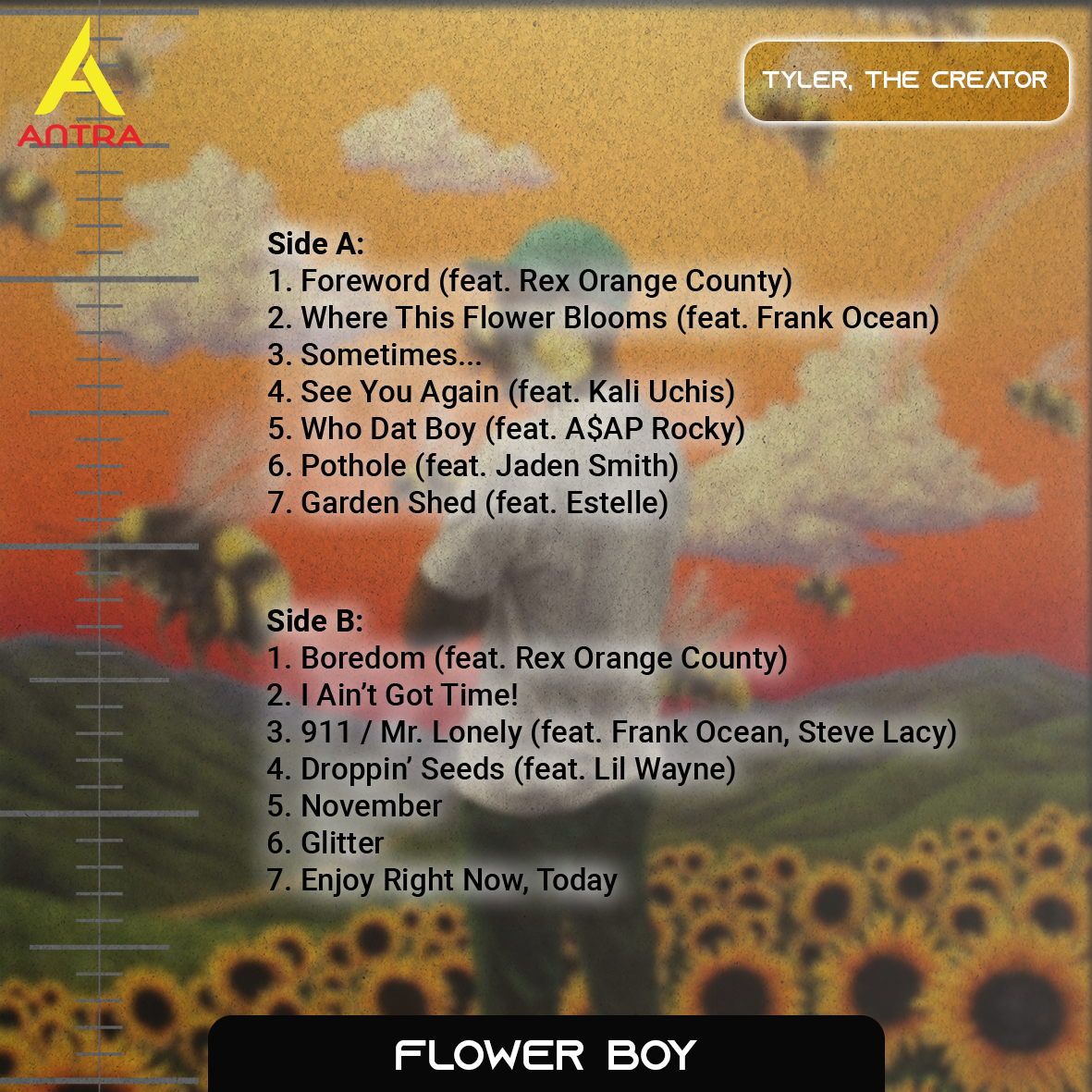 Tyler, The Creator Cassette Tape Collection – Hand-Recorded Hip Hop & Alternative Rap Mixtape Set