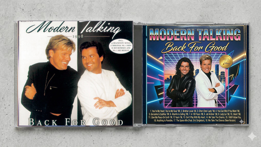 Modern Talking – Back for Good Fan-Made CD Edition | Euro Pop Comeback Collector’s CD | Exclusive Custom Disc Release