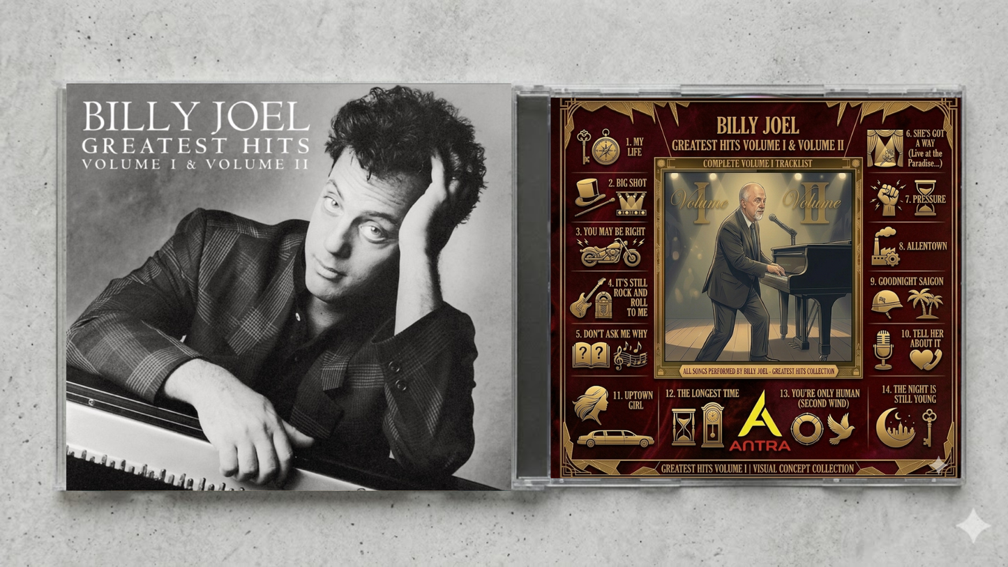Billy Joel – Cold Spring Harbor | Fan-Made CD Edition | Debut Album Collector’s Classic