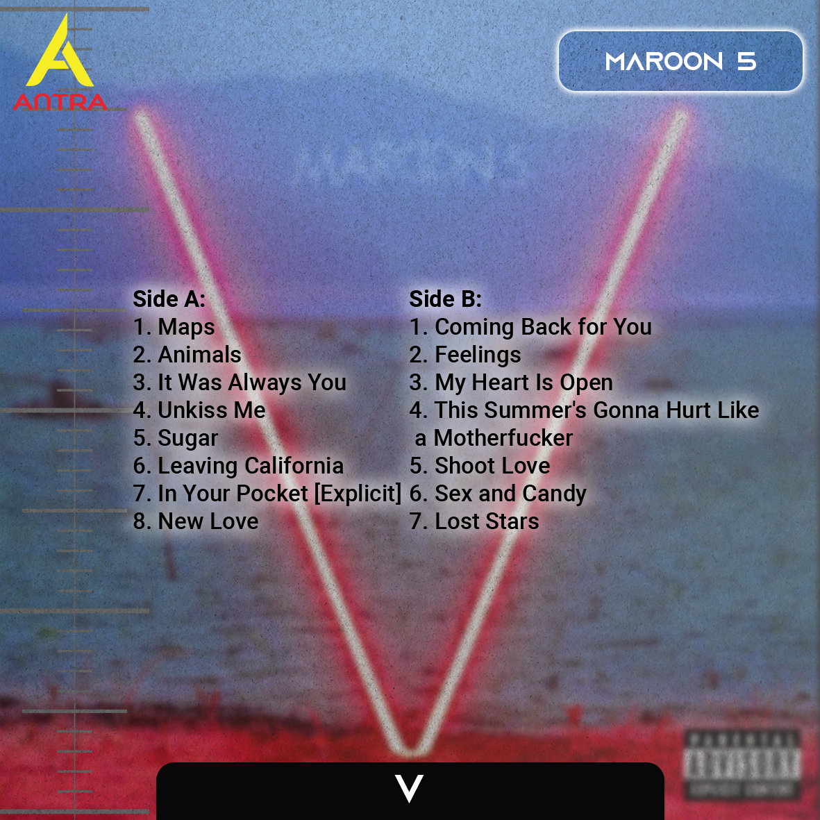 Maroon 5 Cassette Tapes – V, Red Pill Blues, Jordi & JORDI (Deluxe Butterfly Edition)