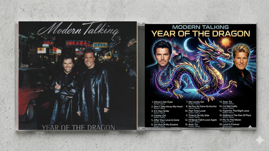 Modern Talking – Year of the Dragon Fan-Made CD Edition | Euro Pop Collector’s CD | Exclusive Custom Disc Release