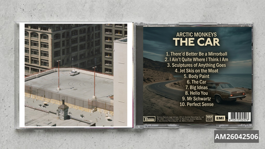 Arctic Monkeys β The Car FanMade CD | Indie Art Rock | Custom Collectible Disc | Cinematic Sound