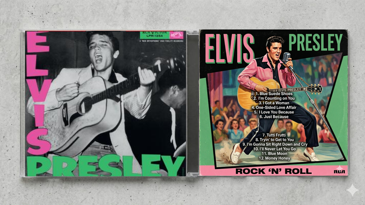 Elvis Presley – Elvis Presley Fan-Made CD Edition | Rock & Roll Collector’s CD | Exclusive Custom Disc ReleaseElvis Presley – Elvis Presley Fan-Made CD Edition | Rock & Roll Collector’s CD | Exclusive Custom Disc Release